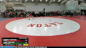 135 lbs Champ. Round 2 - Timberly Martinez, Pomona vs Gabby Dowling, Pueblo Central