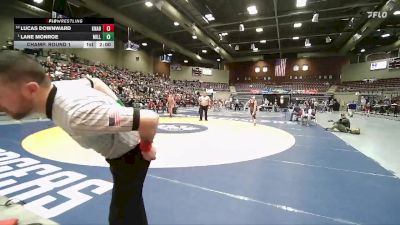 2A 120 lbs Champ. Round 1 - Lane Monroe, Millard vs Lucas Downward, Kanab