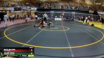 125 lbs Cons. Semi - Caleb Coyle, Nebraska-Kearney vs Rhys Sellers, CSU Pueblo