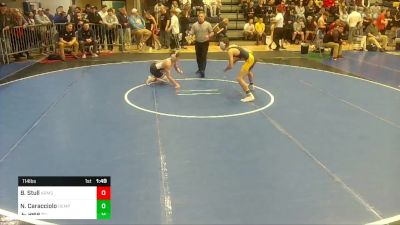 121 lbs Round Of 16 - Connor Smith, Seneca Valley vs Evan Sala, Mt. Lebanon