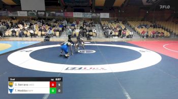 133 lbs Dual - Dom Serrano, Northern Colorado vs Tommy Maddox, Buffalo