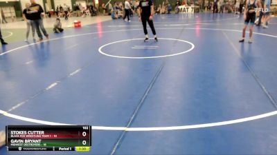 102 lbs Placement Matches (8 Team) - Stokes Cutter, Black Fox Wrestling Team 1 vs Gavin Bryant, Midwest Destroyers