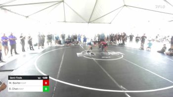 94 lbs Semifinal - Madison Baxter, Surfside RTC vs Briana Chan, Santa Fe