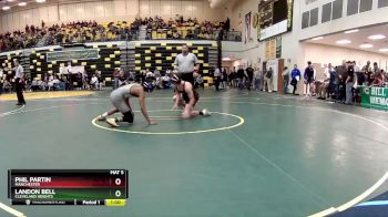 138 lbs Cons. Round 2 - Phil Partin, MANCHESTER vs LANDON BELL, CLEVELAND HEIGHTS