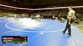 190 Class 1 lbs Cons. Round 2 - Logan Wilson, Trenton vs Dilan Grimes, Lone Jack