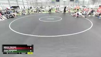 182 lbs Round 1 (8 Team) - Brock Trevino, Team Michigan Blue vs Evan Wingrove, Georgia Blue