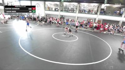 83-90 lbs Champ. Round 1 - Gavin Bieri, Aledo Mercer County vs Carter Johnson, Lincoln Youth Wrestling