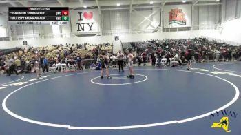 110 lbs Cons. Round 2 - Elliott Mukkamala, Eden Wrestling Club vs Daemon Tomasello, Quaker Wrestling Club