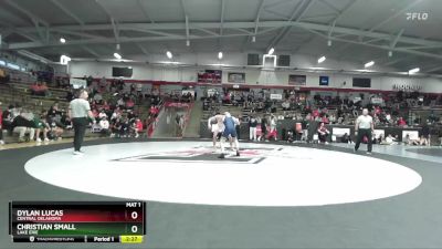 141 lbs Semifinal - Dylan Lucas, Central Oklahoma vs Christian Small, Lake Erie