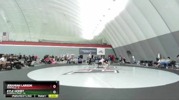 197 lbs Finals (2 Team) - Kyle Homet, Glenville State vs Jeramiah Larson, Maryville