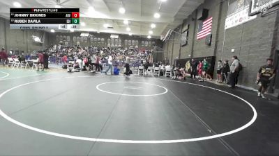 138 lbs Cons. Round 3 - Ruben Davila, Edison vs Johnny Briones, Arvin