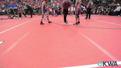 85 lbs Semifinal - Kamden Burk, Morrison Takedown Club vs Cauy Siale, Chaparral Kids Wrestling Club