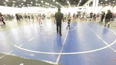 53 lbs Rr Rnd 1 - Makayela Sawyer, Mat Demon WC vs Gianna Unpingco, One Shot Wrestling