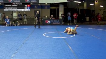 82 lbs Cons. Semis - Brooks Blevins, Wichita Training Center vs Eli Armstrong, East Idaho Elite Wrestling Club