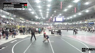 61 lbs Round Of 16 - Cash Vollrath, Colorado Hammers vs Taylor Autore, Pikes Peak Warriors