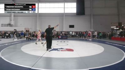 132 lbs 1st Place Match - Preston Waughtel, Purler Wrestling Academy vs Ryan Hockaday, Contenders Wrestling Academy