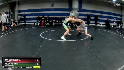 110 lbs Round 7 (8 Team) - Jax Sgrulletta, CTWHALE vs Adam Petrov, Headhunters