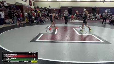 150 lbs Cons. Round 3 - JJ Callahan, Alburnett vs Crew Conner, Greene County