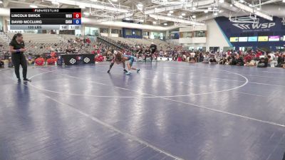 120 lbs Lincoln Swick, Wisconsin vs David McClurg, California Gold