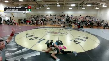 105 lbs 1st Place Match - Katalyna Quintanilla, Frenship vs Ja`laya Stewart, Dallas South Oak Cliff