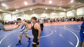 160-HWT lbs Rr Rnd 5 - Gabriel Scarborough, Checotah Matcats vs Cruz Castaneda, Dark Cloud Wrestling Club