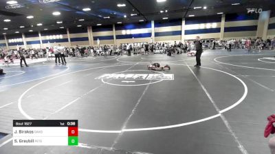 77 lbs Consi Of 8 #2 - Jayse Birakos, Oakdale WC vs Stevie Graybill, Peterson Grapplers