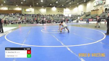 125 lbs Consi Of 16 #2 - Raul Sanchez III, Wapato vs Isaias Carranza, Top Dog Wrestling Club