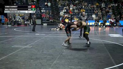 157 lbs Round Of 16 - Chris Earnest, Campbell vs Max Petersen, North Dakota State