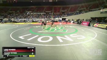 5A-126 lbs Semifinal - Jose Romero, Dallas vs Mason Thynes, Redmond