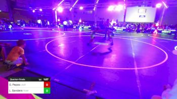 69 lbs Quarterfinal - Owen Pepos, Laurel Matburners vs Lincoln Sanders, Team Tulsa WC