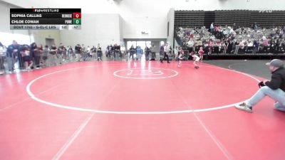 Consi Of 4 - Sophia Callias, RedNose Wrestling School vs Chloe Cowan, Power Half Wrestling Academy