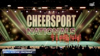 Infinity Allstars - Pink Pearls [2026 L2 Youth - Flex - Small Day 1] 2026 CHEERSPORT National All Star Cheerleading Championship