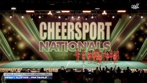 Infinity Allstars - Pink Pearls [2026 L2 Youth - Flex - Small Day 1] 2026 CHEERSPORT National All Star Cheerleading Championship