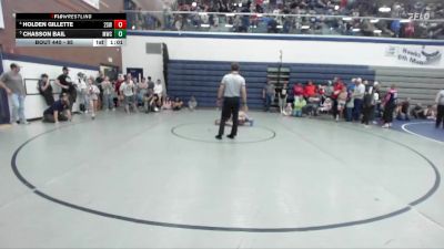 85 lbs 5th Place Match - Holden Gillette, 208 Spartan WC vs Chasson Bail, Middleton Wrestling Club