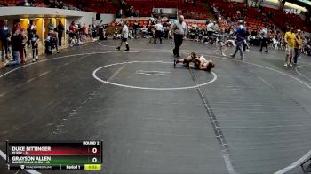 56-60 lbs Round 2 - Duke Bittinger, MI REV vs Grayson Allen, GARRETSVILLE GMEN