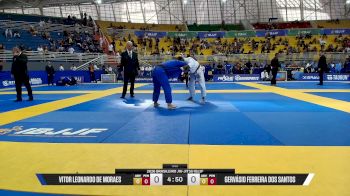 Gervásio Ferreira Dos Santos vs Vitor Leonardo De Moraes 2026 Brasileiro Jiu-Jitsu IBJJF