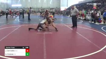 95 lbs Quarterfinal - Jorge Carrizales, Ogallala Youth Wrestling vs Ayden Fimbres, A-Team