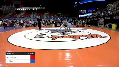 120 lbs Rnd Of 32 - Calli Gilchrist, CT vs Kaitelynn Oliver, FL