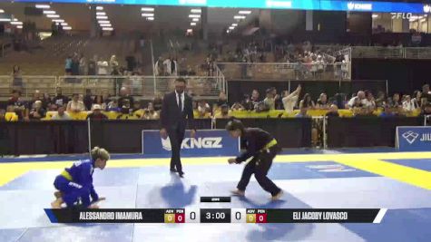 Eli Jacoby Lovasco vs Alessandro Imamura 2025 Pan Kids Jiu-Jitsu IBJJF Championship