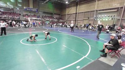 62 lbs Quarterfinal - Jace Trujillo, Mountain Wrestling vs Lawsen Bady, Bear Creek Jr. WC