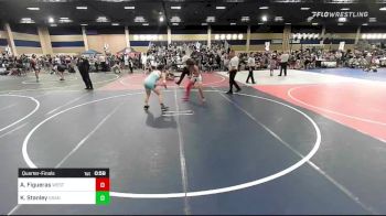 136 lbs Quarterfinal - America Figueras, Western Wrestling vs Kyli Stanley, Granite WC