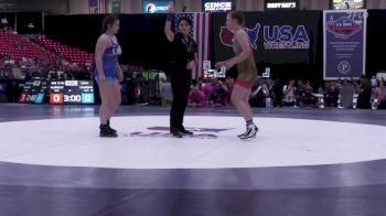 72 kg Semis - Kaylynn Albrecht, Wildcat Elite vs Rose Cassioppi, New York Athletic Club