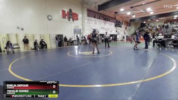 145 lbs Champ. Round 1 - Emelia Defour, Jordan vs Yocelin Gomez, Serrano