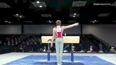 Maxim Bereznev - Pommel Horse, Region 8 - 2021 Winter Cup & Elite Team Cup