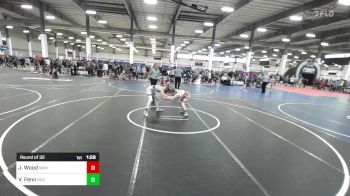 120 lbs Round Of 32 - Jake Wood, War vs Vonn Fenn, Silverback WC