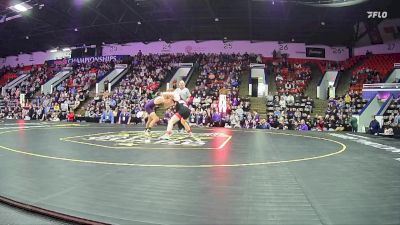 126 lbs Semifinals (8 Team) - Daniel Gemmel, Huron HS (New Boston) vs Gavinn Stankov, Fowlerville HS