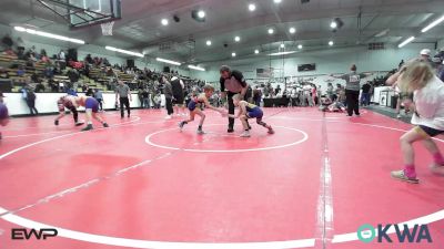 55-58 lbs Final - Ronnie Leyba, Team Tulsa Wrestling Club vs Weston Pulliam, Team Tulsa Wrestling Club
