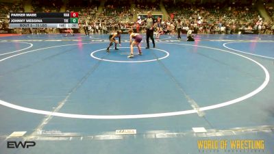 70 lbs Round Of 32 - Parker Mabe, Vian Wrestling Club vs Johnny Messina, The Outsiders Wrestling Club