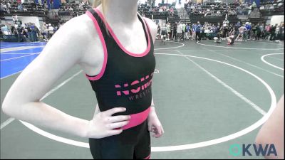 110 lbs Consolation - Scarlett Vigil, Team Nomad vs Brailyn Schroeder, Standfast