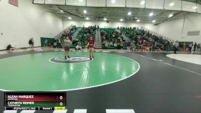 235 lbs Round 2 - Aleah Marquez, Riverton vs Cathryn Reimer, Torrington